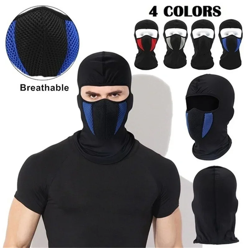 Men Accessories For Neck - Motorcycle Full Face Mask Balaclava for