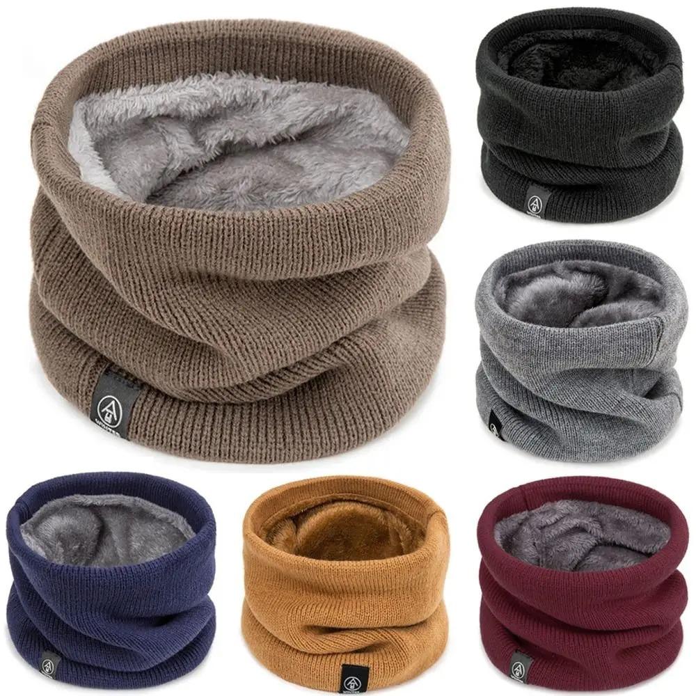 Men Accessories For Neck - Fashion Women Knitted Scarf Solid Cashmer