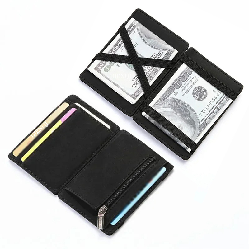 PU Leather Magic Wallet Men Bu - Coin Holder Men review and price