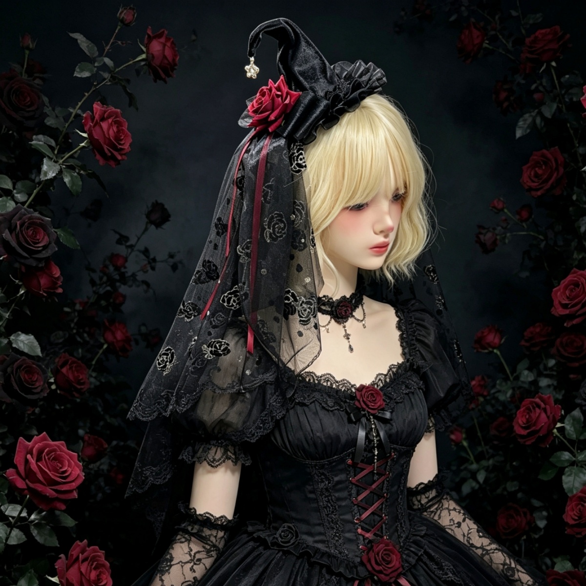 Halloween Vampire Gothic Lace  - Men'S Victorian Accessories review and price