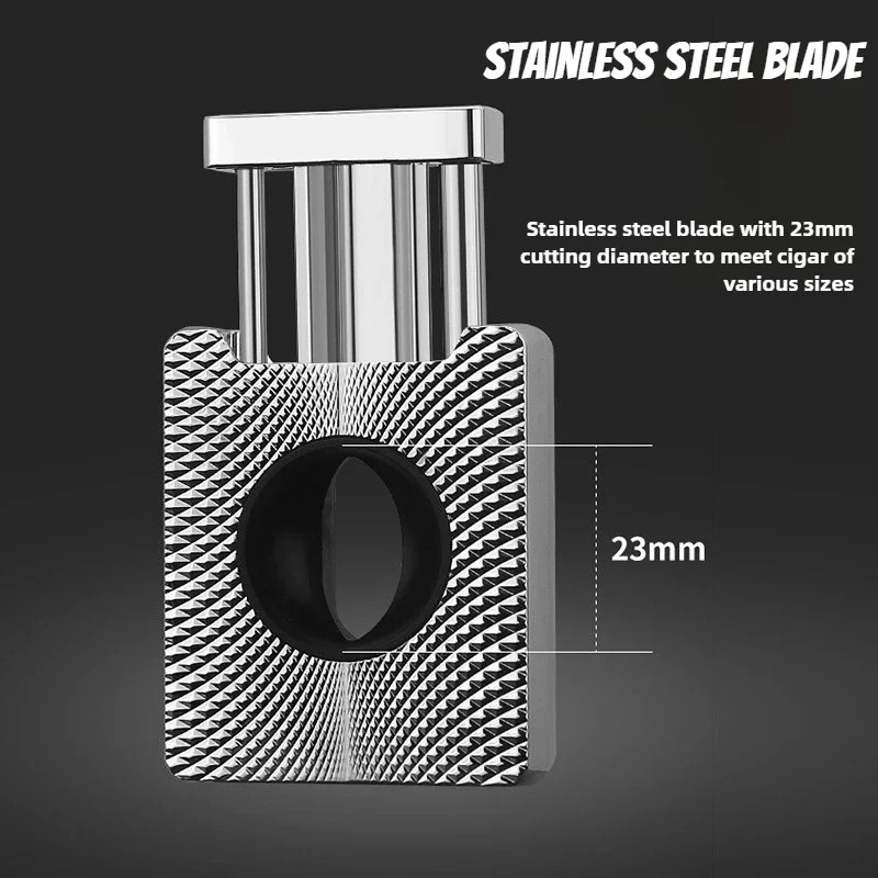Premium Stainless Steel Cigar  - Cigar Cutter Set review and price