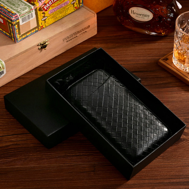 3 Pcs Leather Cigar Case Gift  - Cigar Cutter Set review and price