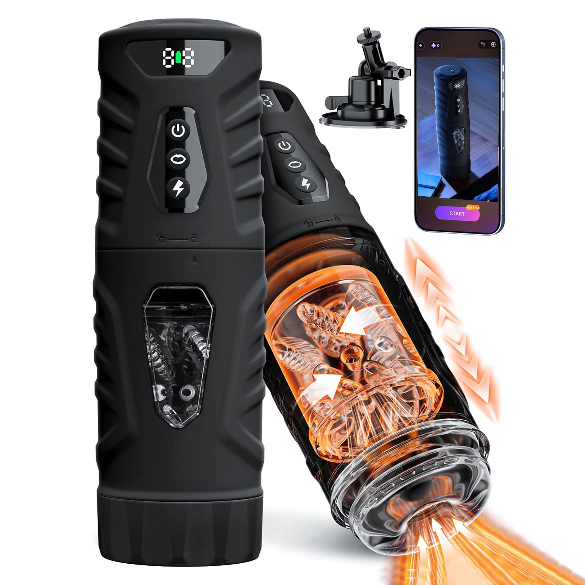 Automatic Rotating Vibrating M - Men'S Vegan Accessories review and price