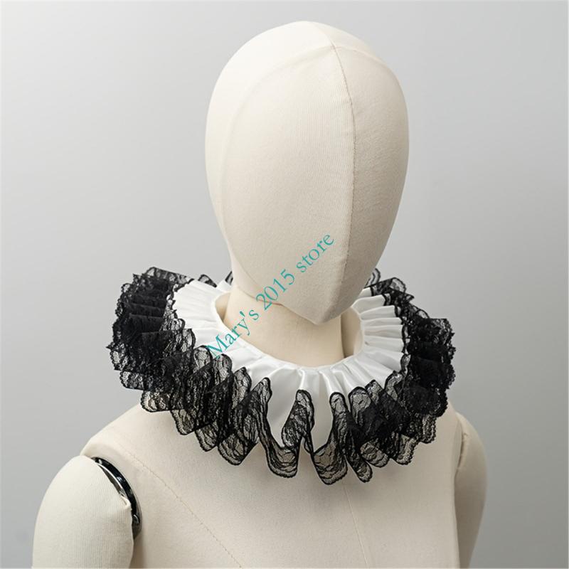 Victorian Layered Lace Ruffle  - Men'S Victorian Accessories review and price