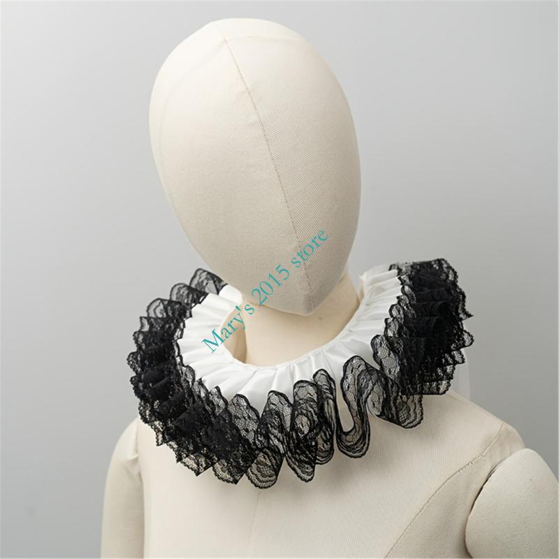 Victorian Layered Lace Ruffle  - Men'S Victorian Accessories review and price