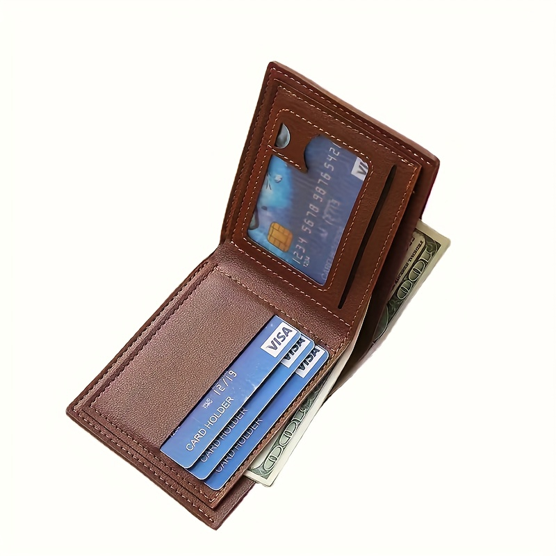 Customizable Text and Initials - Bifold Leather Wallet review and price
