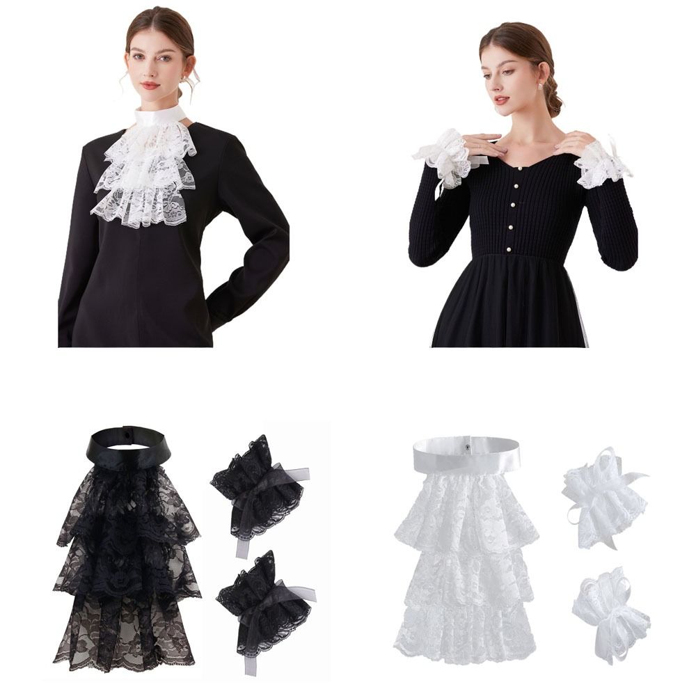 Fashion Victorian Lace Jabot C - Men'S Victorian Accessories review and price