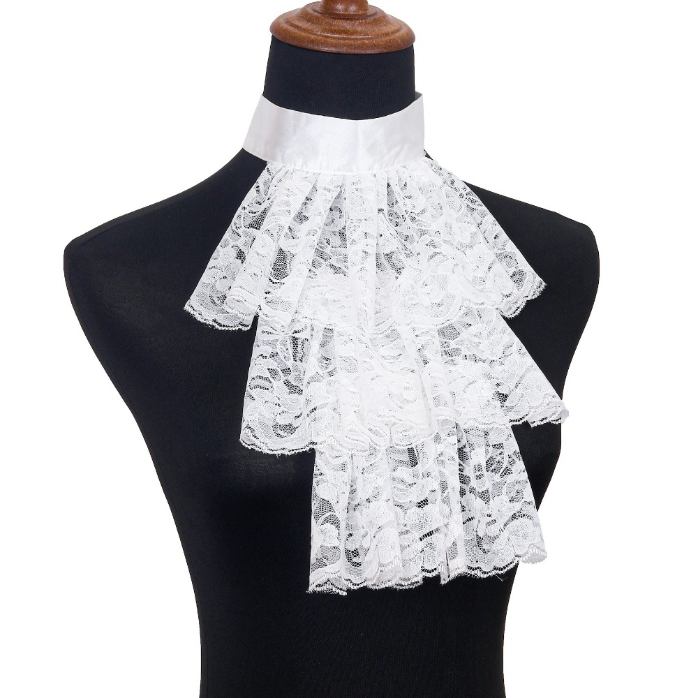 Fashion Victorian Lace Jabot C - Men'S Victorian Accessories review and price