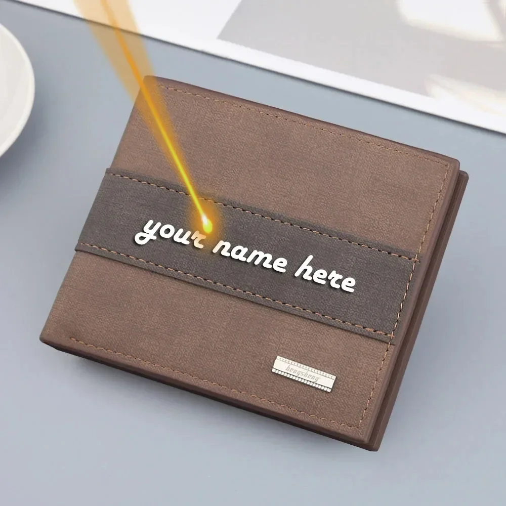 Custom Name Man Wallet Minimal - Coin Holder Men review and price