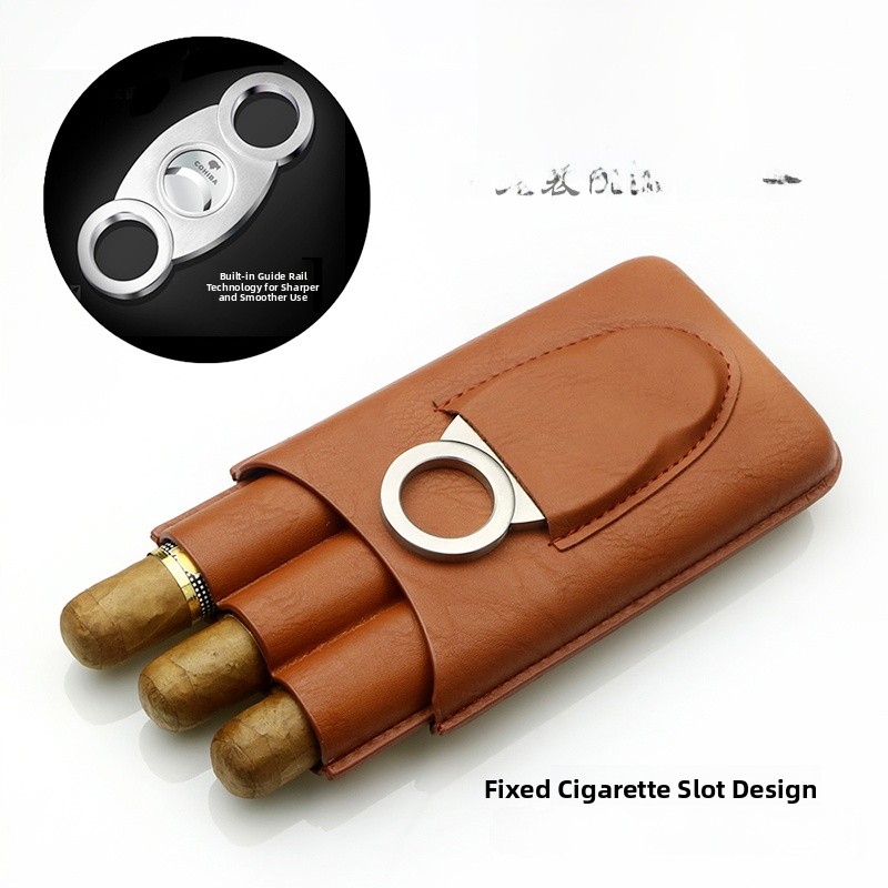 Portable Cigar Box Set of 2 Le - Cigar Cutter Set review and price