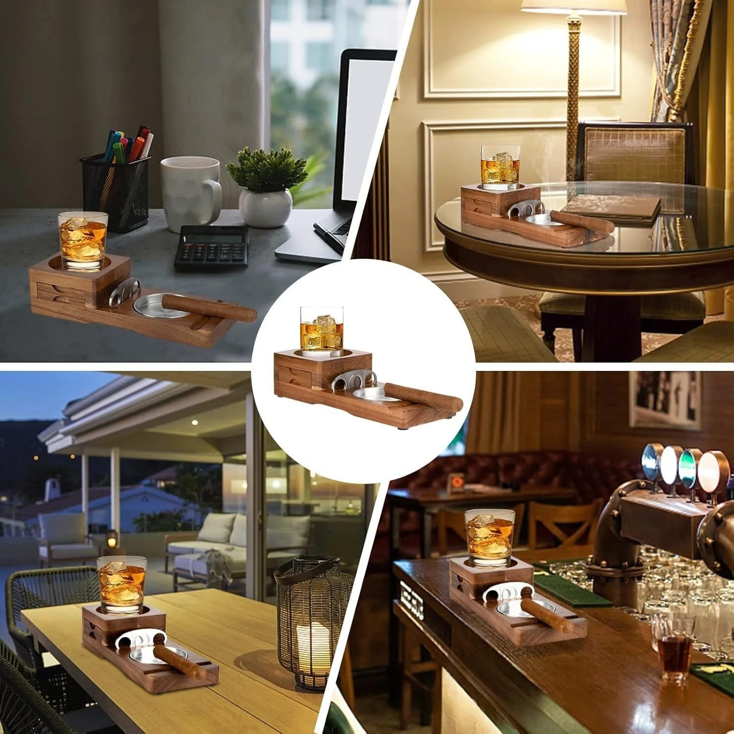 Luxury Cigar Accessories Box w - Cigar Cutter Set review and price