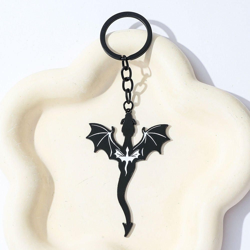 Fourth Wing Black Dragon Keych - Men Accessories Hand review and price