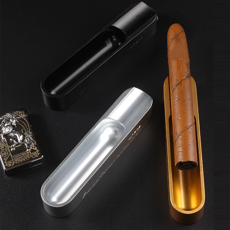 Portable 3-in-1 Cigar Ashtray  - Cigar Cutter Set review and price