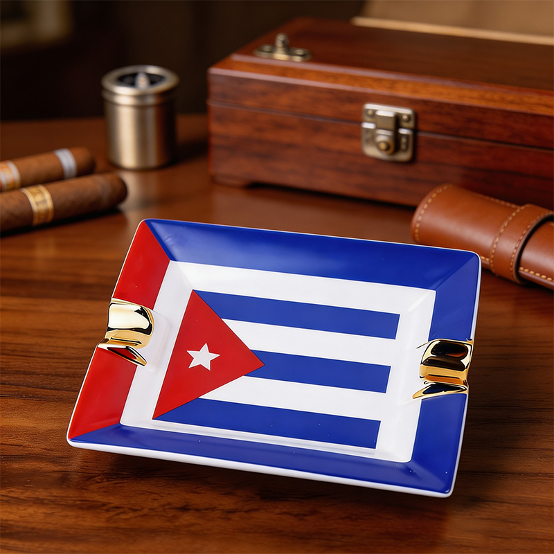 Cigar Set with Cuban Flag, Sta - Cigar Cutter Set review and price