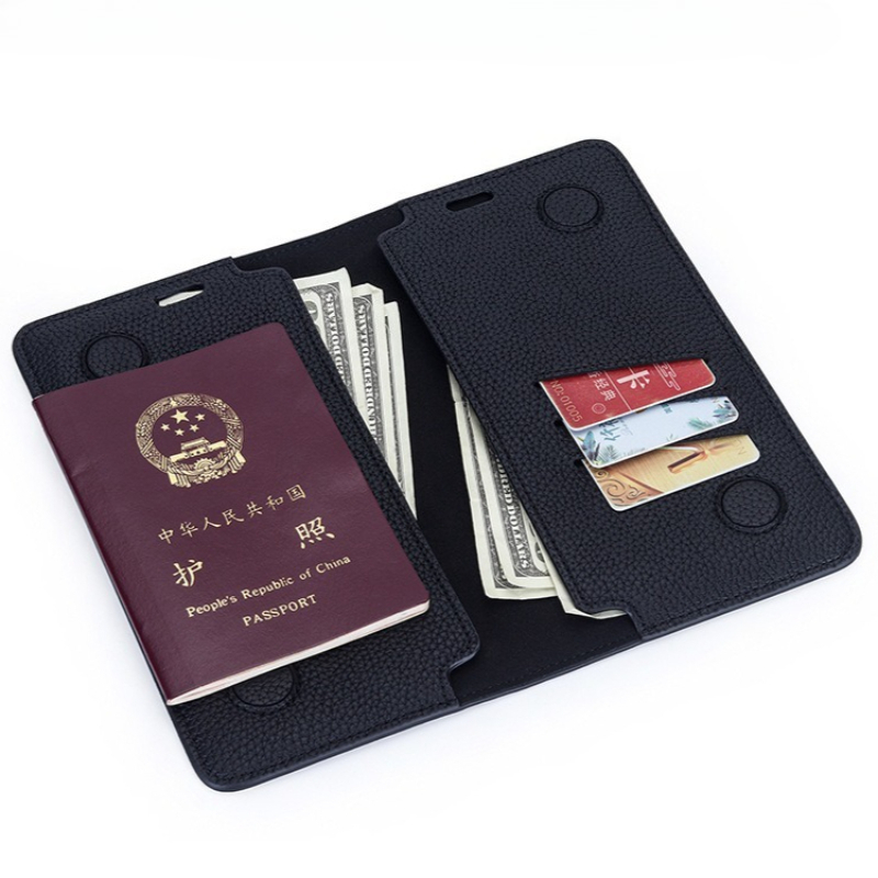Slim Minimalist Passport Walle - Bifold Leather Wallet review and price