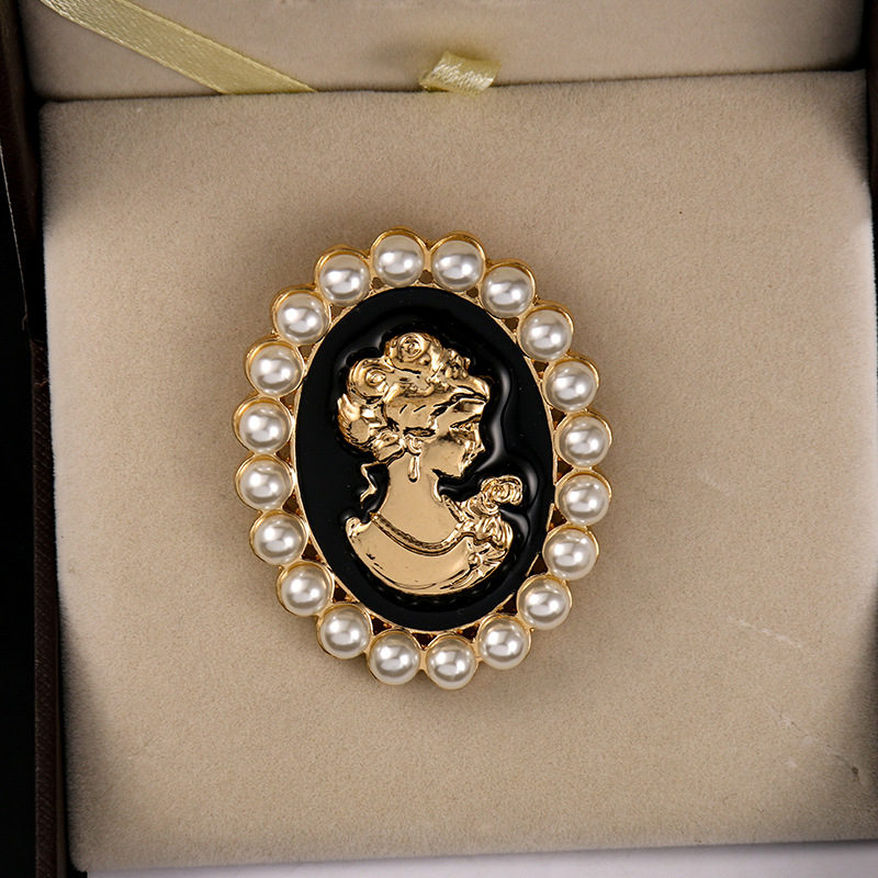 Victorian Style Pearls Cameo B - Men'S Victorian Accessories review and price