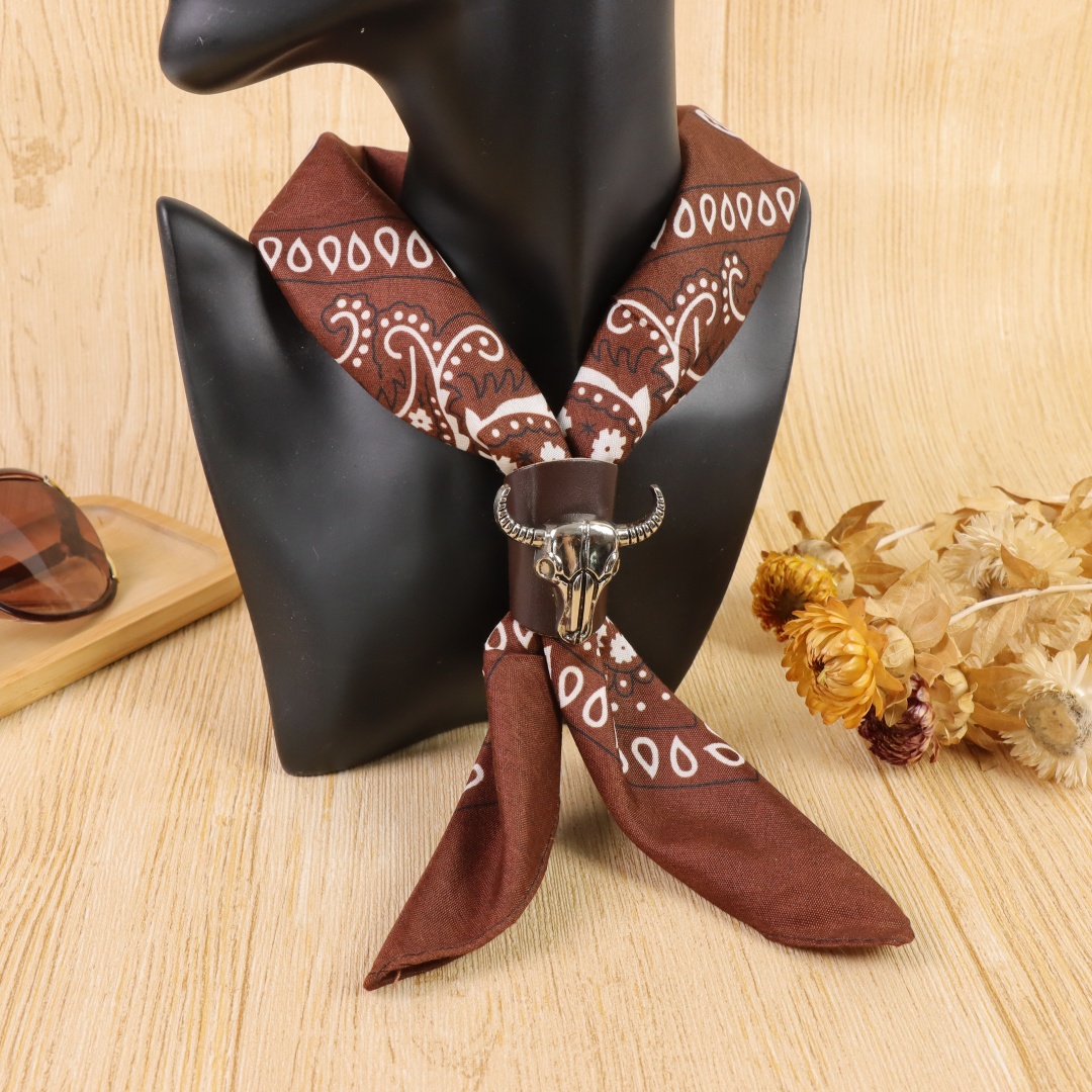 Artistic Cotton Square Scarf A - Men Accessories For Neck review and price
