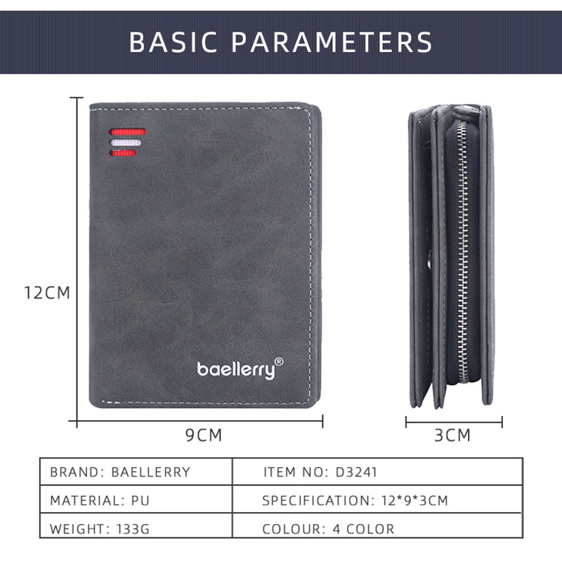 Baellerry New Short Men Wallet - Coin Holder Men review and price