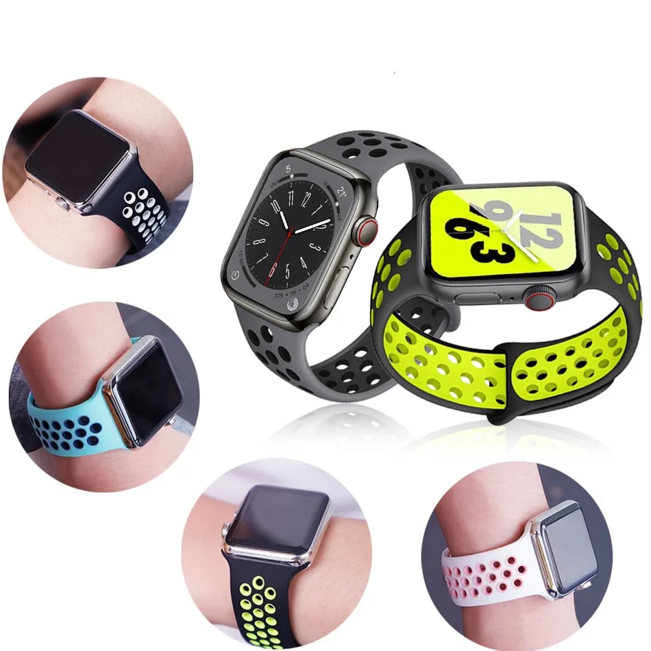 Silicone Strap For apple Watch - Men'S Accessories Nike review and price