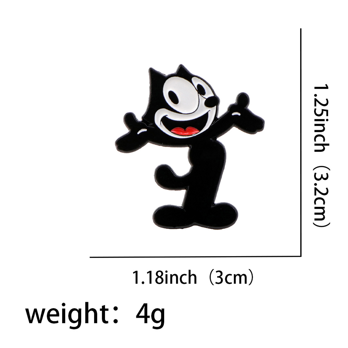Cute Cartoon Animal Enamel Pin - Men Accessories Brooch review and price