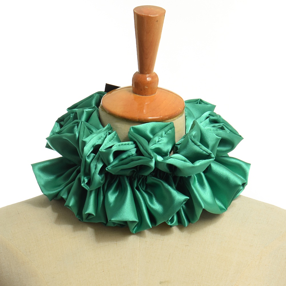 Clown Cosplay Satin Ruffled Ne - Men'S Victorian Accessories review and price