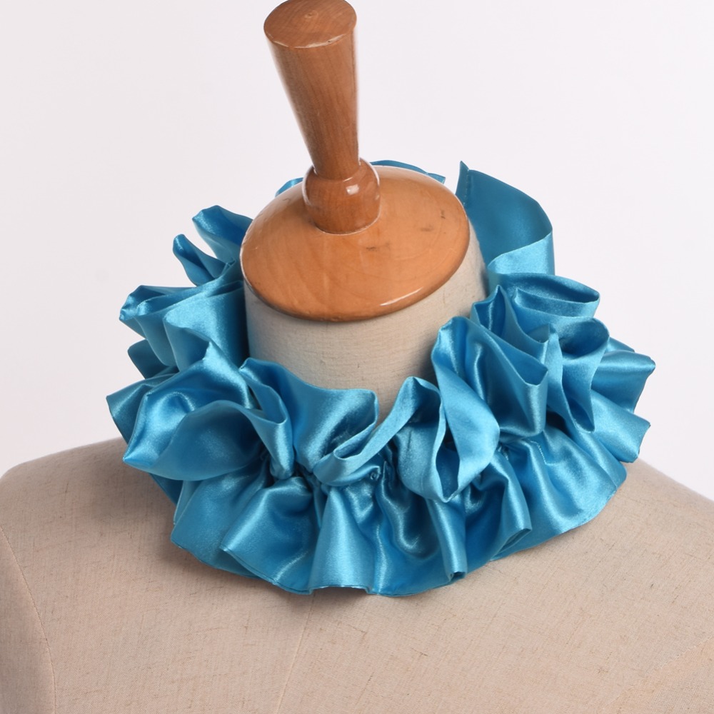 Clown Cosplay Satin Ruffled Ne - Men'S Victorian Accessories review and price