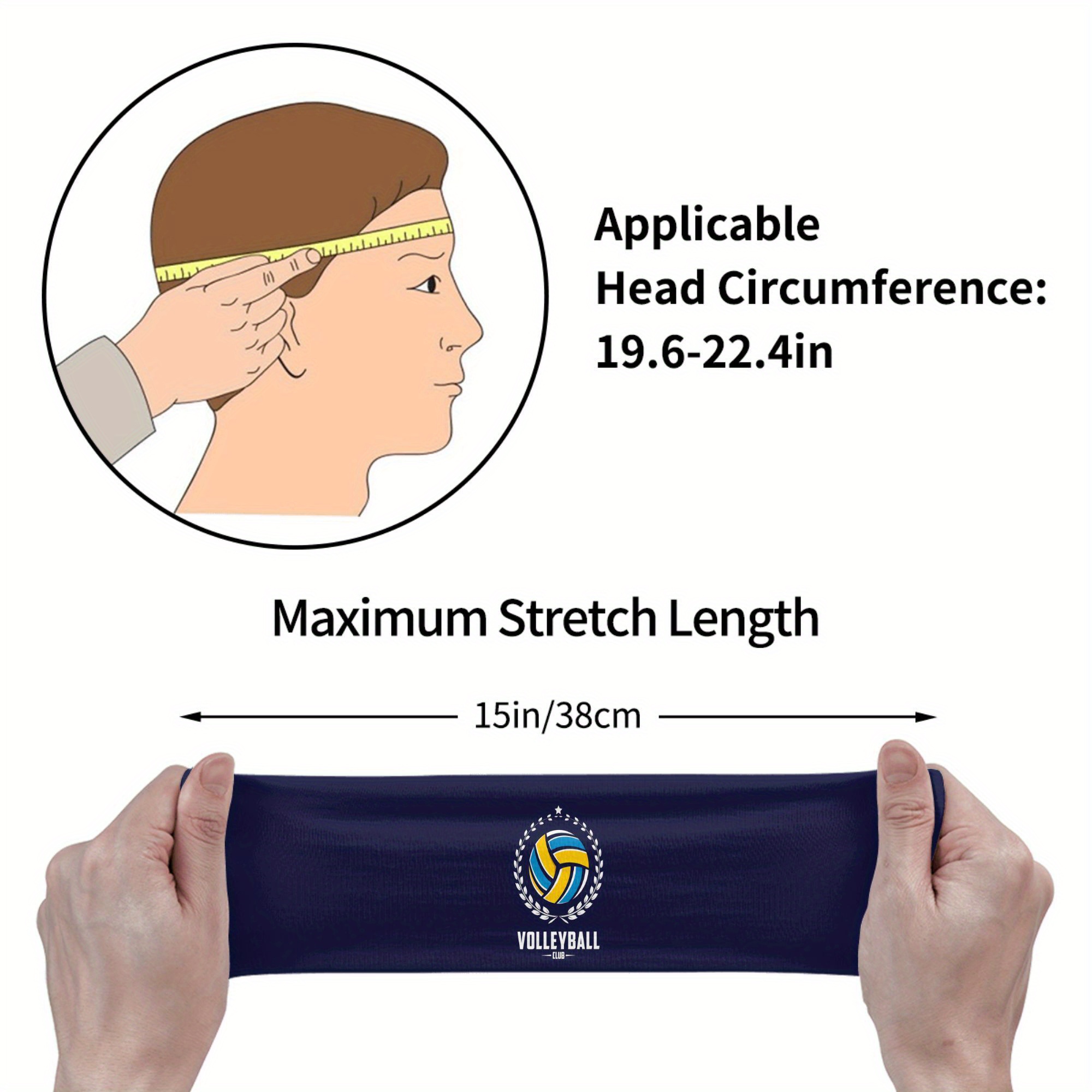 Volleyball Club Headband Navy  - Men'S Volleyball Accessories review and price