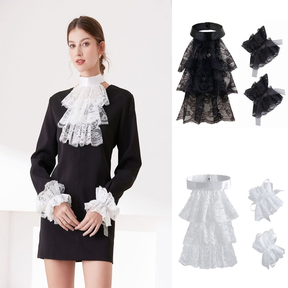 Vintage Victorian Lace Jabot C - Men'S Victorian Accessories review and price