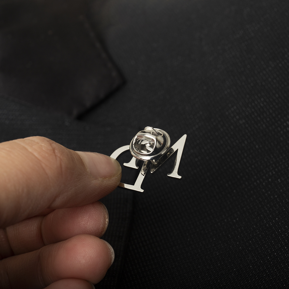 Tangula Custom Initials Brooch - Men Accessories Brooch review and price