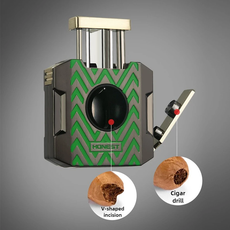 HONEST 4 in 1 Cigar Tool Set - - Cigar Cutter Set review and price