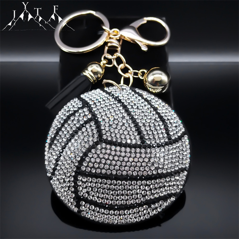 Volleyball Crystal Keychain Al - Men'S Volleyball Accessories review and price