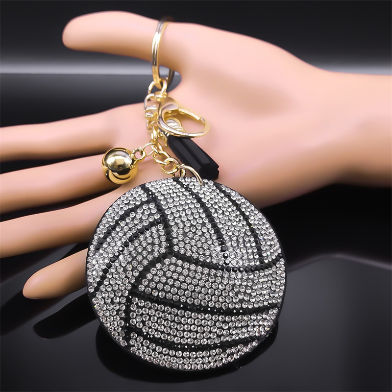 Volleyball Crystal Keychain Al - Men'S Volleyball Accessories review and price
