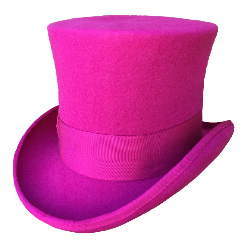 Rose PINK Women Top Hat Victor - Men'S Victorian Accessories review and price