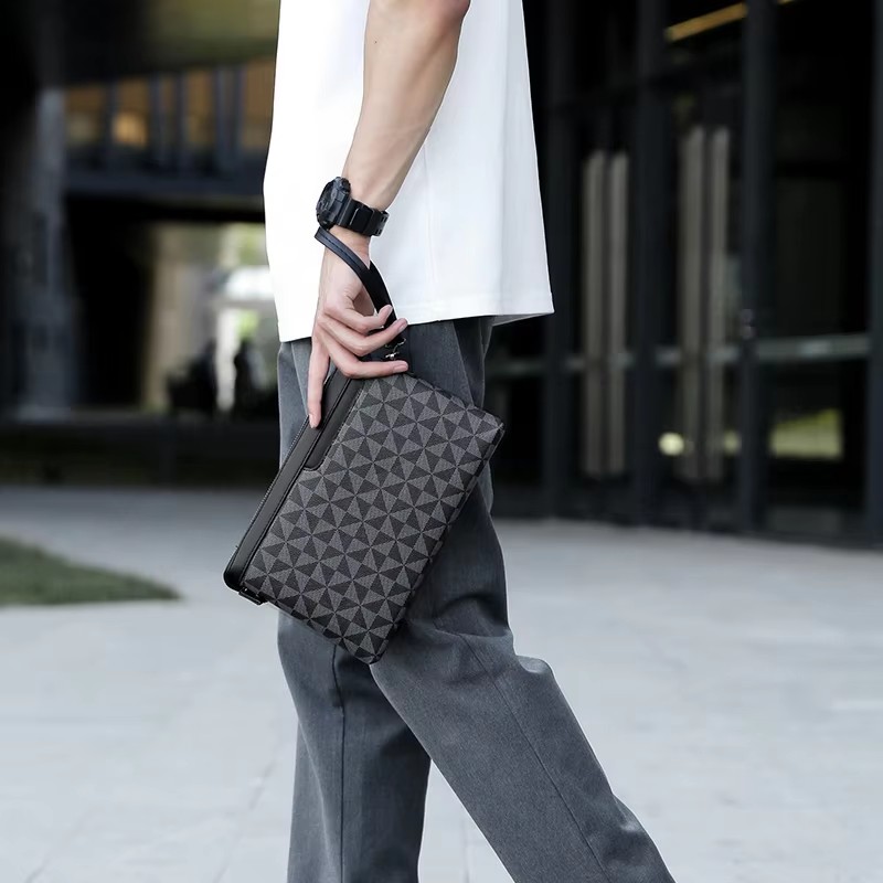 Men Wallet Clutch Bag Leather  - Coin Holder Men review and price