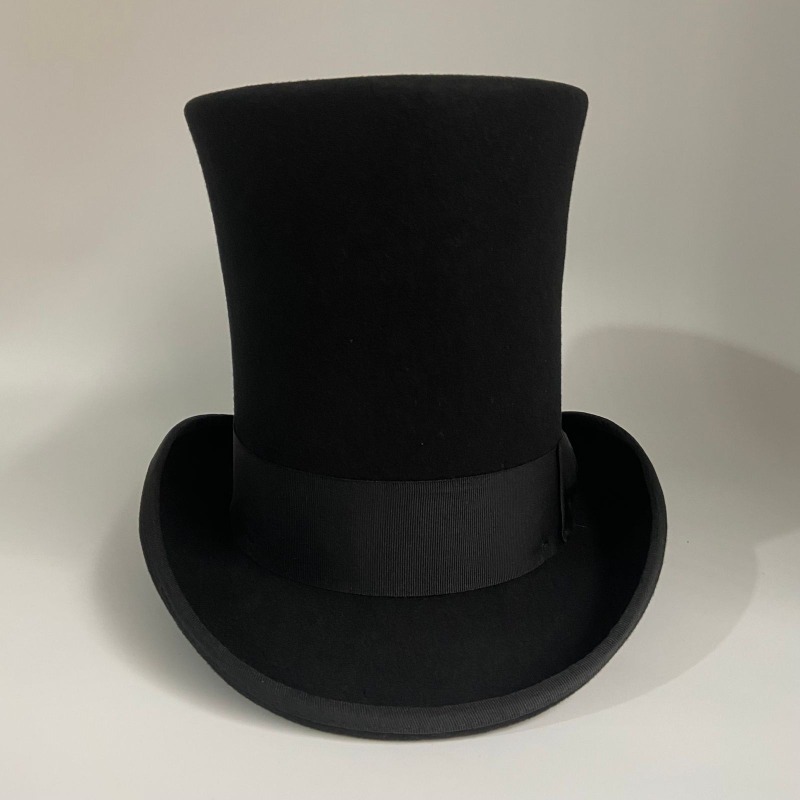 Black Wool Felt Top Hat Men's  - Men'S Victorian Accessories review and price