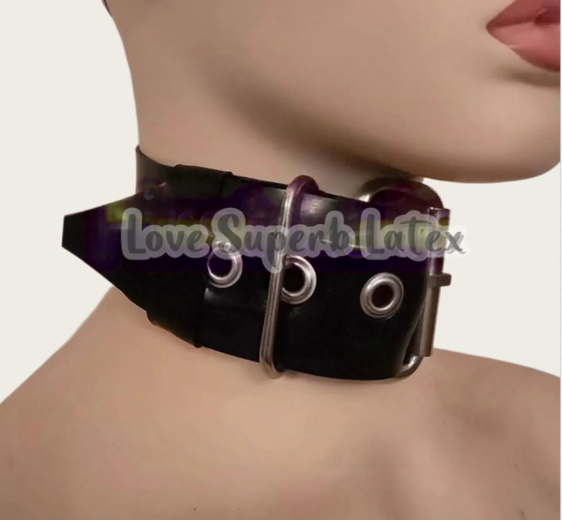 0.4mm Sexy Latex Neck Choker R - Men Accessories For Neck review and price