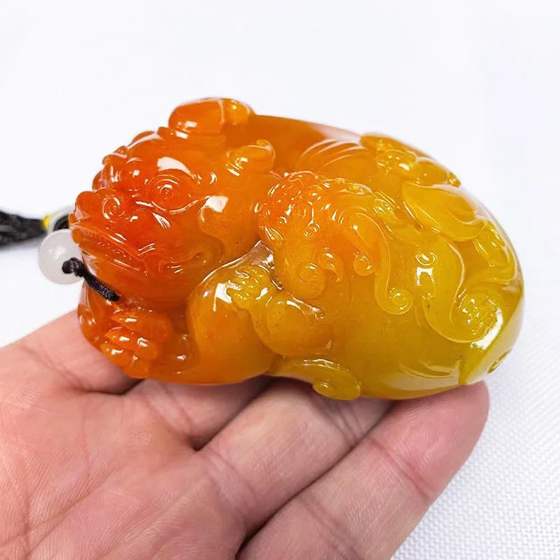 Natural Huang Longyu Pixiu Pen - Men Accessories Hand review and price