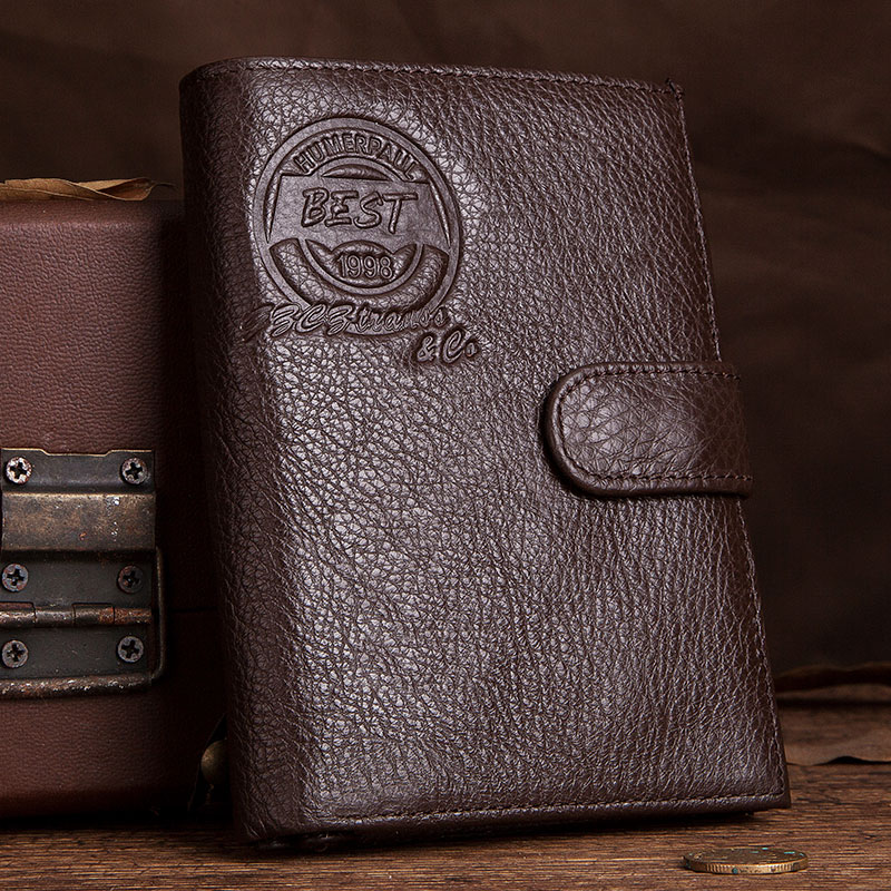 KAVIS Genuine Leather Wallet M - Coin Holder Men review and price