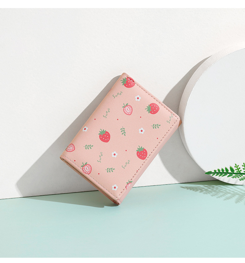 Cute Three-Fold Ladies Wallet  - Bifold Leather Wallet review and price